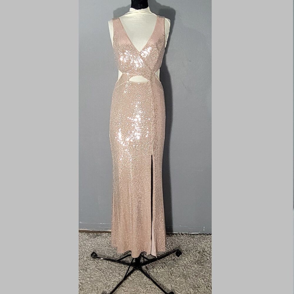 bcbg maxazria sequin Gown sz M